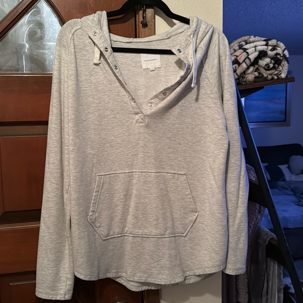 Thread and supply hoodie